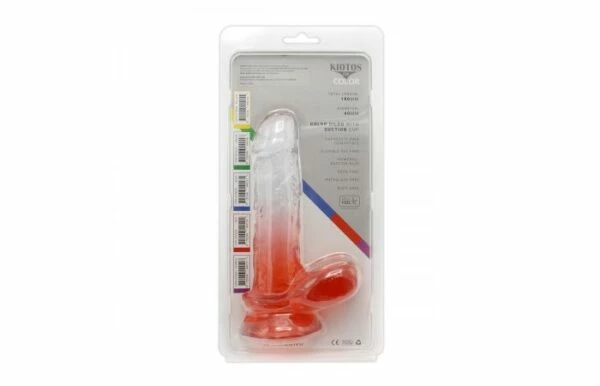 Kiotos – Crystal Jelly Red Suction Cup Ballsy 7 Inch Dildo 8 Kiotos – Crystal Jelly Red Suction Cup Ballsy 7 Inch Dildo - Image 8