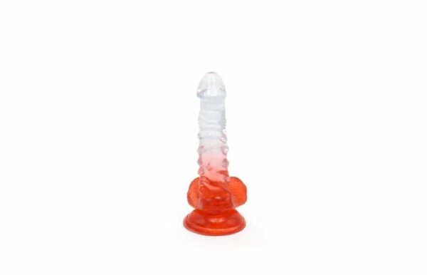 Kiotos – Crystal Jelly Red Suction Cup Ballsy 7.2 Inch Dildo 4 Kiotos – Crystal Jelly Red Suction Cup Ballsy 7.2 Inch Dildo - Image 4