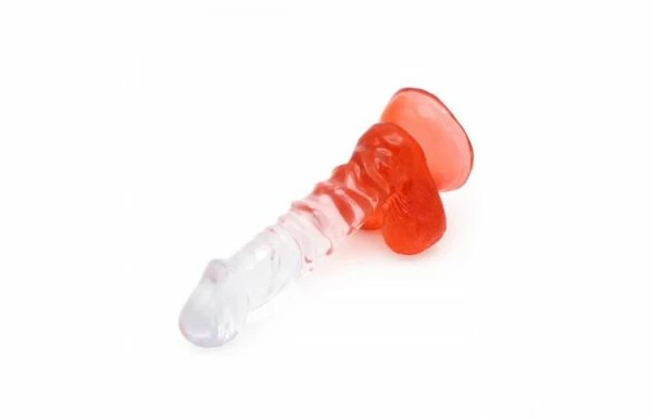 Kiotos – Crystal Jelly Red Suction Cup Ballsy 7.2 Inch Dildo 7 Kiotos – Crystal Jelly Red Suction Cup Ballsy 7.2 Inch Dildo - Image 7