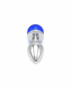 Her Anal Sex Toys Kiotos – Metal Anal Plug With Blue Gem Ball -Strap-On-Me® Shop unnamed file 2045