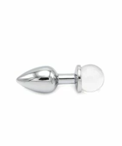 Kiotos – Metal Anal Plug With Clear Gem Ball -Strap-On-Me® Shop unnamed file 2049