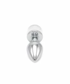 Kiotos – Metal Anal Plug With Clear Gem Ball -Strap-On-Me® Shop unnamed file 2051