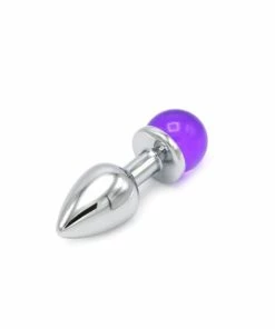 Her Anal Sex Toys Kiotos – Metal Anal Plug With Purple Gem Ball -Strap-On-Me® Shop unnamed file 2056
