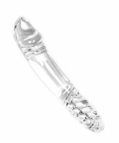 Kiotos Clear Glass Double Dildo