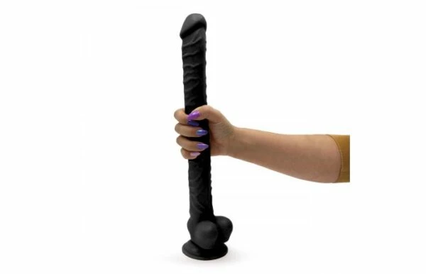 Kiotos Cox Mega Cox 15.7 Inch Black Dildo 3 Kiotos Cox Mega Cox 15.7 Inch Black Dildo - Image 3