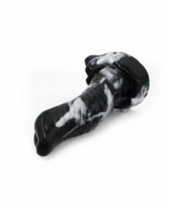 Camming Sex Toys For Her Kiotos Monstar 8.2 Inch Black & White Realistic Silicone Dildo -Strap-On-Me® Shop unnamed file 2230
