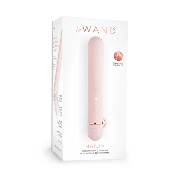 Le Wand – Baton Rechargeable Vibrator – Rose Gold 4 Le Wand – Baton Rechargeable Vibrator – Rose Gold - Image 4