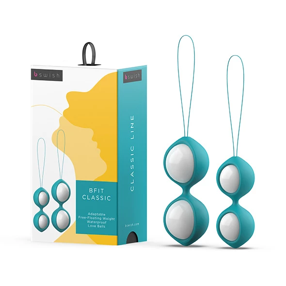 B Swish – Bfit Classic Kegel Balls Jade 2 B Swish – Bfit Classic Kegel Balls Jade - Image 2