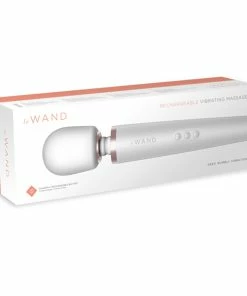 Le Wand Rechargeable Wand Massager – Pearl White -Strap-On-Me® Shop unnamed file 2568