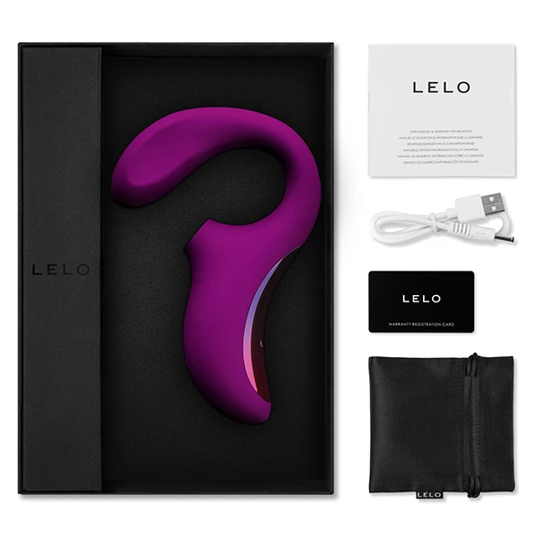 Lelo – Enigma Dual Stimulation Sonic Massager Deep Rose 8 Lelo – Enigma Dual Stimulation Sonic Massager Deep Rose - Image 8