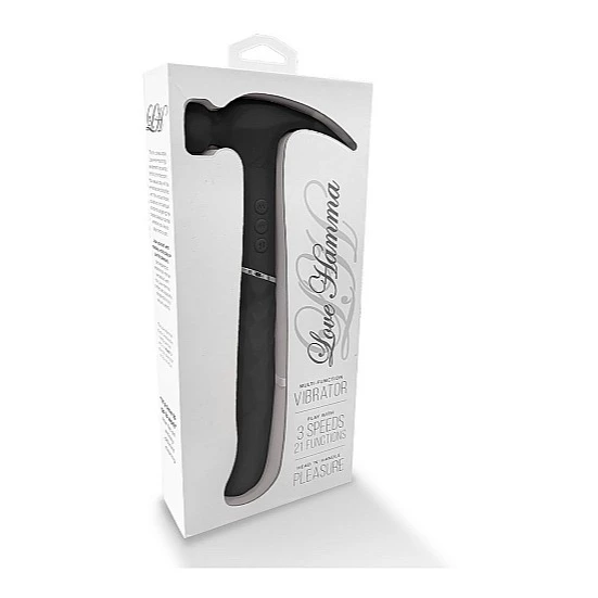 Prostate Massagers Love Hamma – Curved Vibrator Black 2 Prostate Massagers Love Hamma – Curved Vibrator Black - Image 2