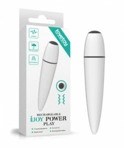 Lovetoy Love Toy – IJoy White Rechargeable Wand Vibrator