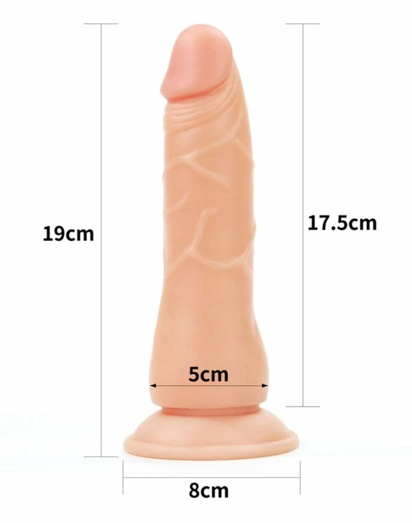 Lovetoy Love Toy Easy Strap On Set With 7.5 Inch Dildo W/ Balls 4 Lovetoy Love Toy Easy Strap On Set With 7.5 Inch Dildo W/ Balls - Image 4
