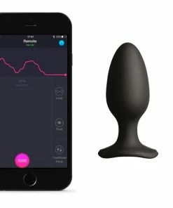 Anal Play Lovense Hush 2 Bluetooth Vibrating Butt Plug L 57mm