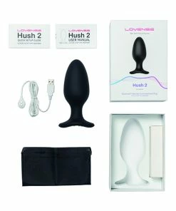 Anal Play Lovense Hush 2 Bluetooth Vibrating Butt Plug L 57mm -Strap-On-Me® Shop unnamed file 3024