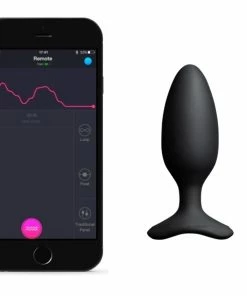 Anal Play Lovense Hush 2 Bluetooth Vibrating Butt Plug M 45mm