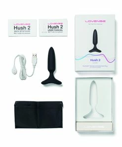 Anal Play Lovense Hush 2 Bluetooth Vibrating Butt Plug XS 25mm -Strap-On-Me® Shop unnamed file 3041