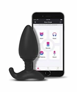 Anal Play Lovense Hush Bluetooth Vibrating Butt Plug 44.5mm