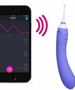 Camming Sex Toys For Her Lovense Hyphy Remote App Dual-End High-Frequency Vibrator