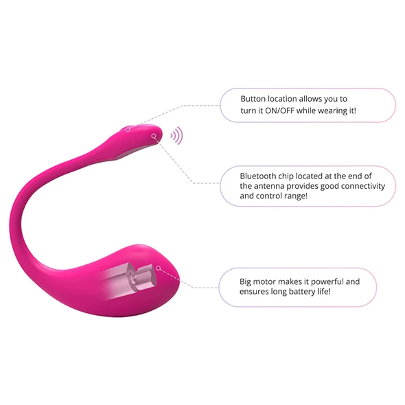 Camming Sex Toys For Her Lovense Lush 2 Bluetooth Rechargeable Love Egg Vibrator 5 Camming Sex Toys For Her Lovense Lush 2 Bluetooth Rechargeable Love Egg Vibrator - Image 5