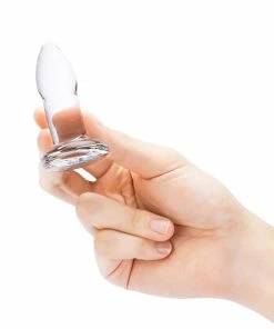 XRAY X-Ray 7.2 Inch Crystal Clear Ballsy Dildo With Harness