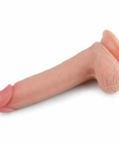 Lovetoy – 8 Inch Dual Layered Smooth Silicone Dildo -Strap-On-Me® Shop unnamed file 3147