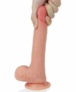 Lovetoy – 8 Inch Dual Layered Smooth Silicone Dildo -Strap-On-Me® Shop unnamed file 3149