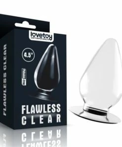 Lovetoy – Flawless Clear 4.5 Inch Anal Plug