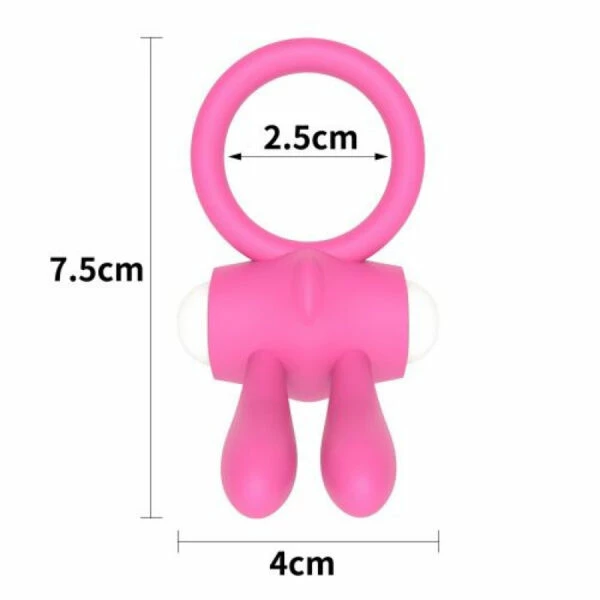 Best Couples Sex Toys Lovetoy – Power Clit Vibrating Rabbit Cockring Pink 3 Best Couples Sex Toys Lovetoy – Power Clit Vibrating Rabbit Cockring Pink - Image 3