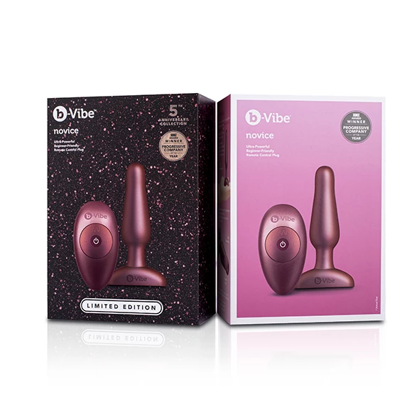 Anal Play B-Vibe – Novice Remote Control Galaxy Butt Plug Plum 12 Anal Play B-Vibe – Novice Remote Control Galaxy Butt Plug Plum - Image 12