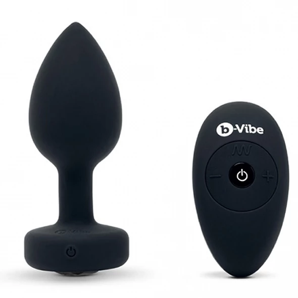 Best Couples Sex Toys B-Vibe – Remote Control Vibrating Jewel Butt Plug M/L Black Diamond 1 Best Couples Sex Toys B-Vibe – Remote Control Vibrating Jewel Butt Plug M/L Black Diamond