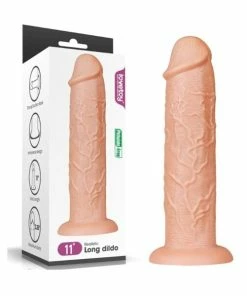 Lovetoy – Realistic Long Flesh 11 Inch Dildo