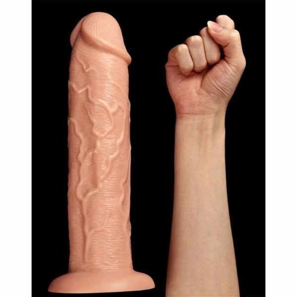Lovetoy – Realistic Long Flesh 11 Inch Dildo 3 Lovetoy – Realistic Long Flesh 11 Inch Dildo - Image 3
