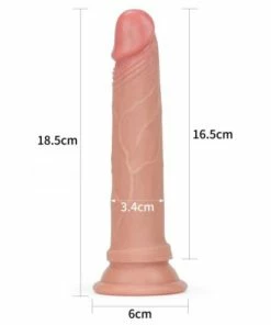 Lovetoy 7 Inch Dual Layered Platinum Silicone Dildo 10 Lovetoy 7 Inch Dual Layered Platinum Silicone Dildo -Strap-On-Me® Shop unnamed file 3257