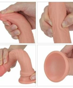 Lovetoy 7 Inch Dual Layered Platinum Silicone Dildo 11 Lovetoy 7 Inch Dual Layered Platinum Silicone Dildo -Strap-On-Me® Shop unnamed file 3258