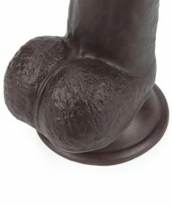 LoveToy Sliding Skin Dual Layer 7 Inch Black Dildo -Strap-On-Me® Shop unnamed file 3270