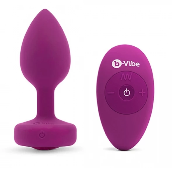 Anal Play B-Vibe – Remote Control Vibrating Jewel Butt Plug S/M Pink Ruby 1 Anal Play B-Vibe – Remote Control Vibrating Jewel Butt Plug S/M Pink Ruby