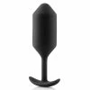 Best Couples Sex Toys B-Vibe – Snug Butt Plug 3 Black