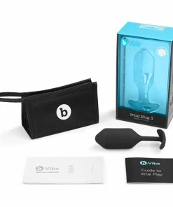 Best Couples Sex Toys B-Vibe – Snug Butt Plug 3 Black -Strap-On-Me® Shop unnamed file 350