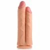 Master Cock – Double Stuffer 9.8 Inch Double Dildo – Beige
