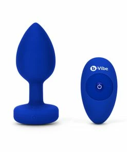 Best Couples Sex Toys B-Vibe – Vibrating Jewel Plug – L/XL