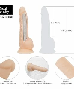 Naked Addiction – Dual Density 8 Inch Vanilla Dong 16 Naked Addiction – Dual Density 8 Inch Vanilla Dong -Strap-On-Me® Shop unnamed file 3649