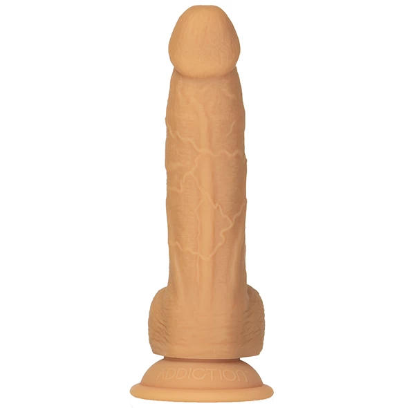 Naked Addiction – Dual Density Silicone 8 Inch Caramel Dildo 2 Naked Addiction – Dual Density Silicone 8 Inch Caramel Dildo - Image 2