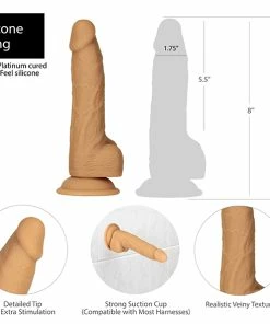 Naked Addiction – Dual Density Silicone 8 Inch Caramel Dildo 19 Naked Addiction – Dual Density Silicone 8 Inch Caramel Dildo -Strap-On-Me® Shop unnamed file 3665