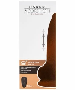 Remote Control Sex Toys Naked Addiction – Remote Thrusting 9 Inch Dong – Caramel -Strap-On-Me® Shop unnamed file 3683