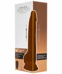 Remote Control Sex Toys Naked Addiction – Remote Thrusting 9 Inch Dong – Caramel -Strap-On-Me® Shop unnamed file 3685
