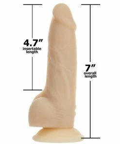 Remote Control Sex Toys Naked Addiction – Rotating And Vibrating Remote 7.5 Inch Dong – Vanilla -Strap-On-Me® Shop unnamed file 3732
