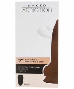 Remote Control Sex Toys Naked Addiction – Rotating And Vibrating Remote 7.5 Inch Dong – Vanilla -Strap-On-Me® Shop unnamed file 3737