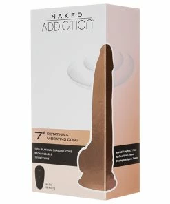 Remote Control Sex Toys Naked Addiction – Rotating And Vibrating Remote 7.5 Inch Dong – Vanilla -Strap-On-Me® Shop unnamed file 3738