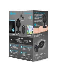 Best Couples Sex Toys B-Vibe – Vibrating Jewel Plug – XXL Black -Strap-On-Me® Shop unnamed file 378